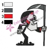 The Grim Adventures of Billy and Mandy Embroidery Design 12